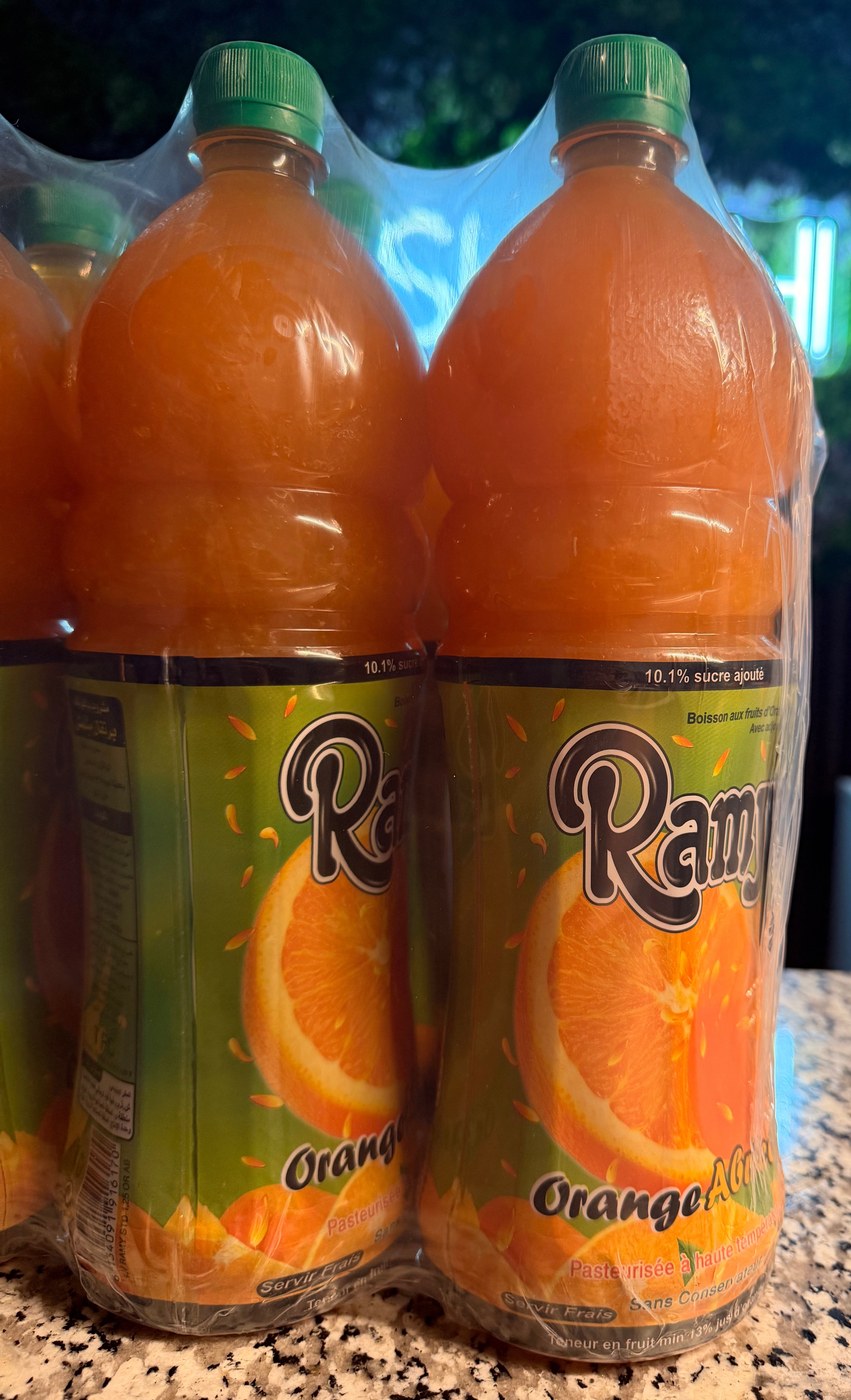 Jus Ramy ( Orangen und Aprikosen )