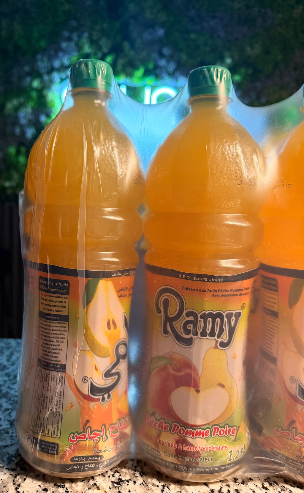 Jus Ramy ( Pfirsich, Apfel und Birne )