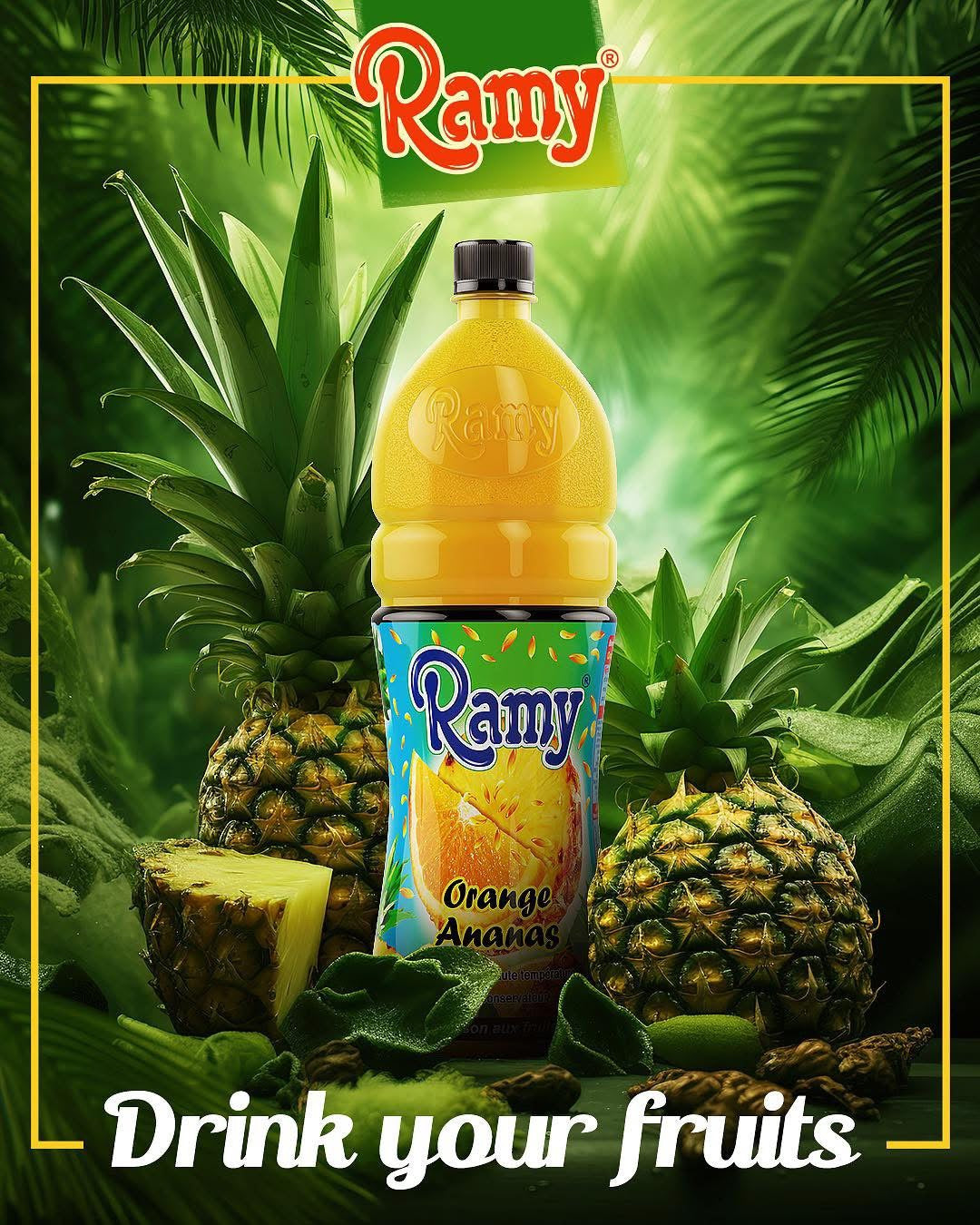 Jus Ramy ( Orangen und Ananas)
