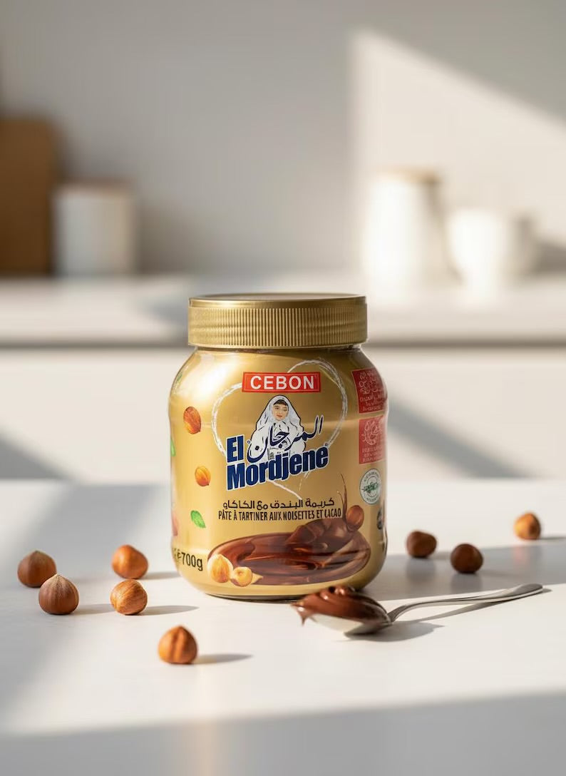 El Mordjene Haselnuss und Kakao كريمة المرجان بالبندق والكاكاو