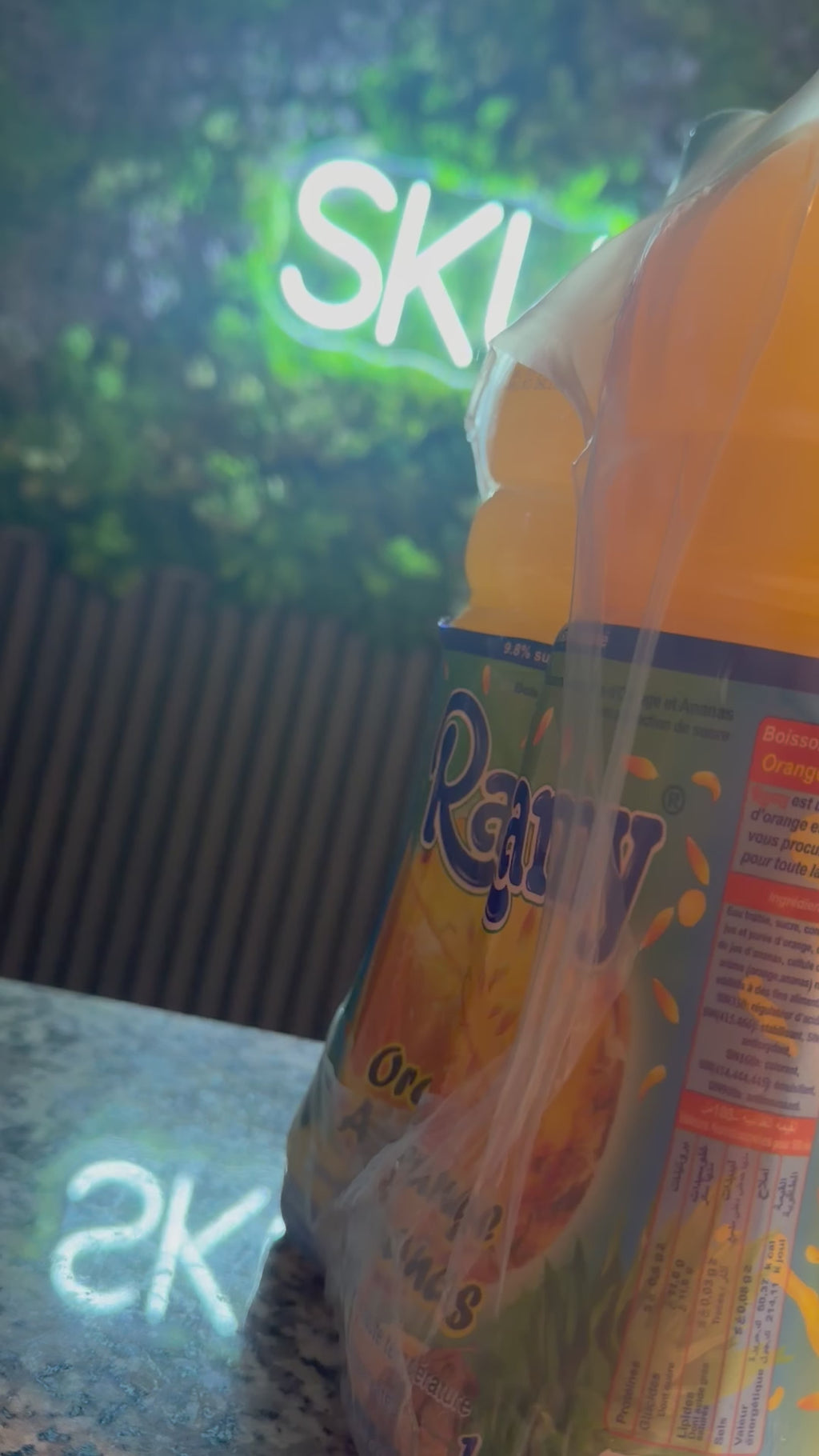 Jus Ramy ( Orangen und Ananas)