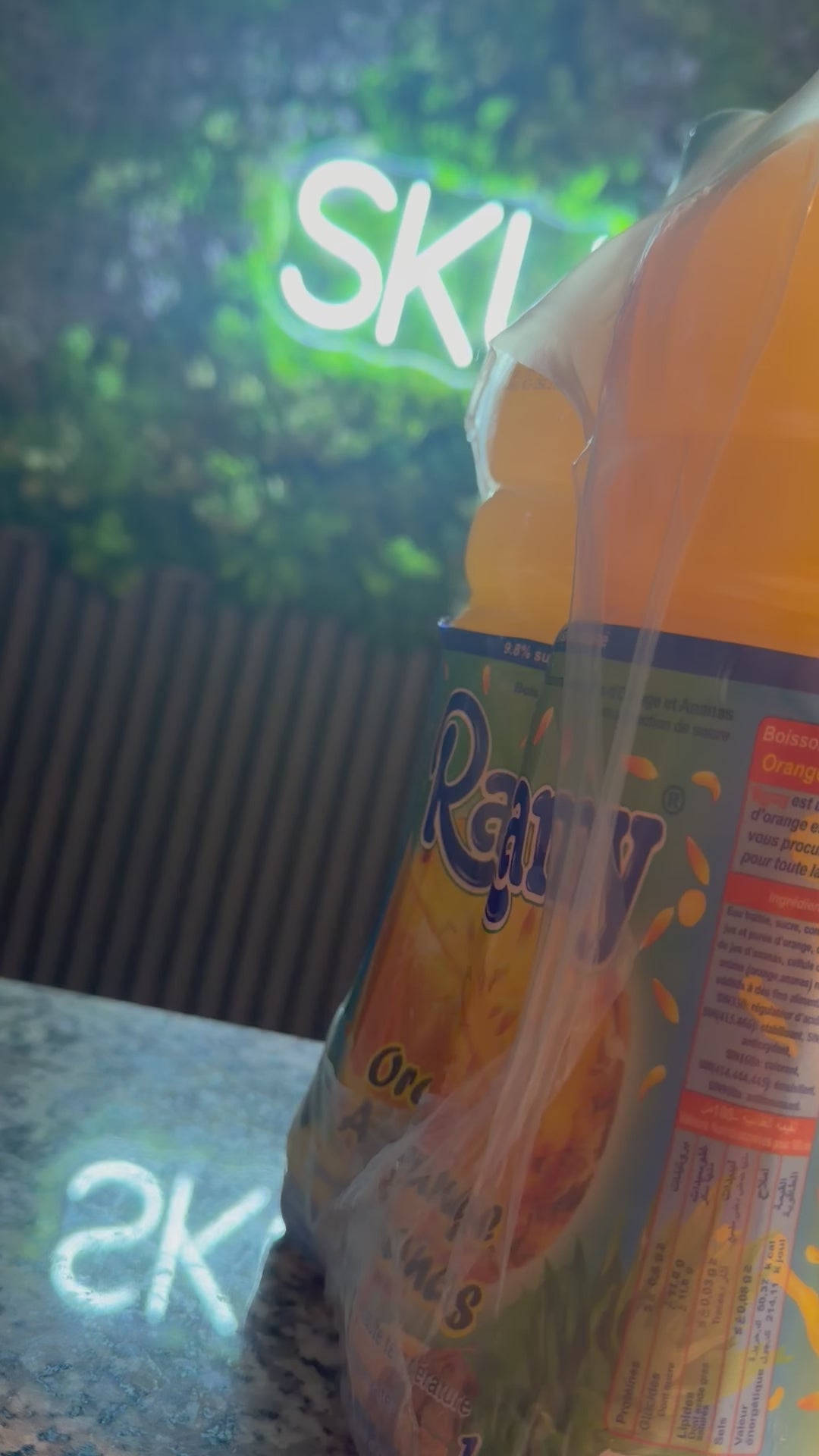 Jus Ramy ( Orangen und Ananas)