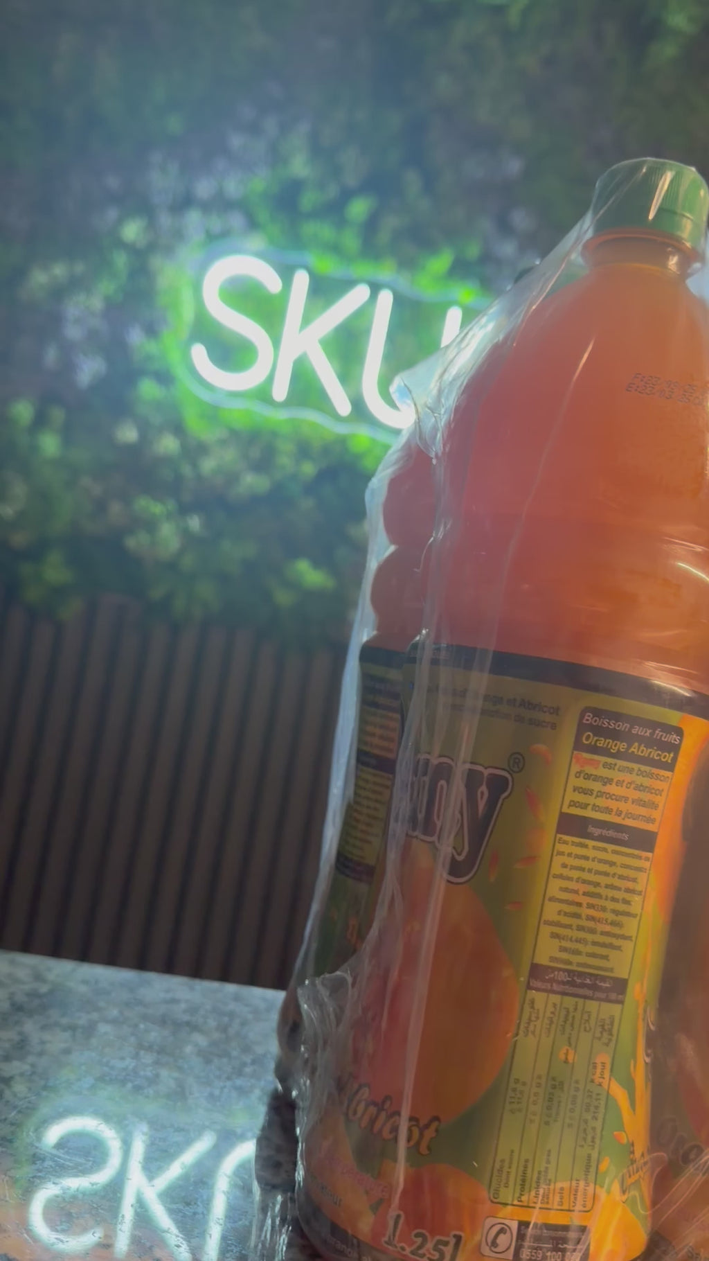 Jus Ramy ( Orangen und Aprikosen )